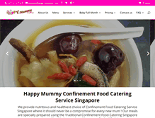 Tablet Screenshot of happy-mummy.com